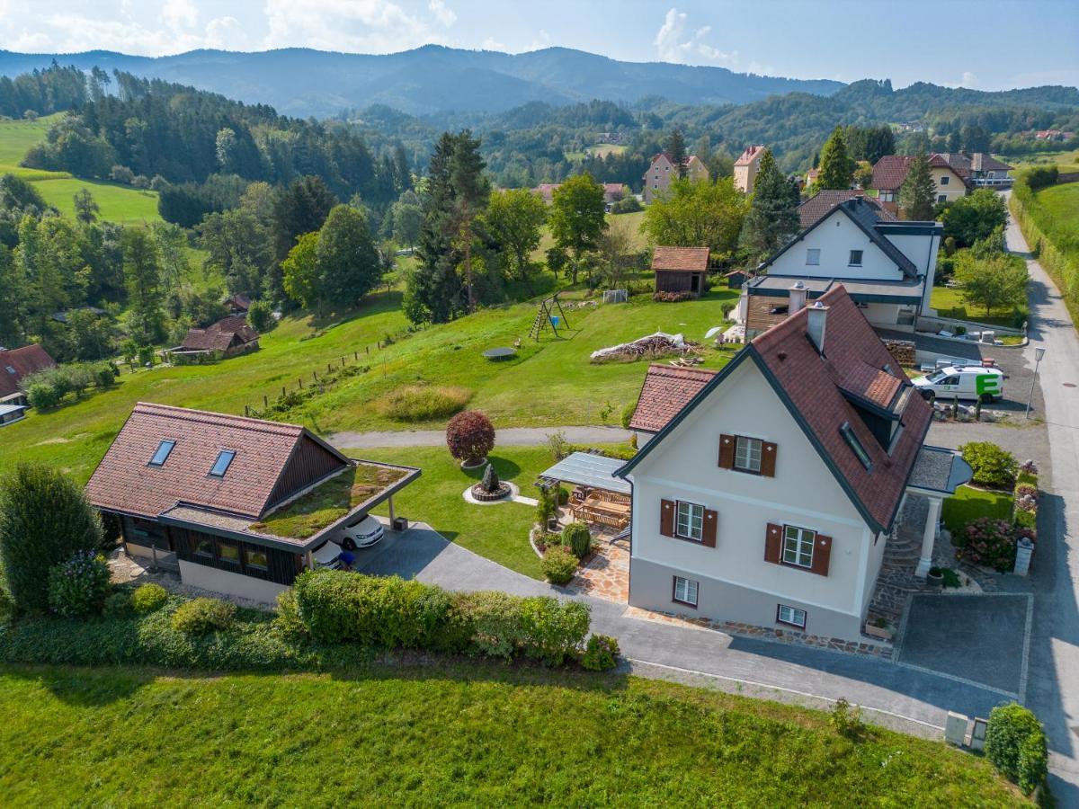 Das "Ferienhaus Eibiswald" Landhaus Refugium Im Schilcherland - Sauna Und Spa Exteriör bild