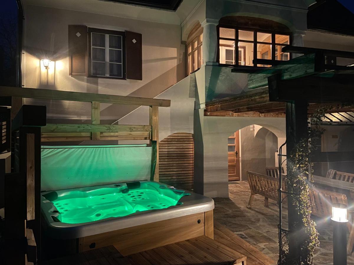 Das "Ferienhaus Eibiswald" Landhaus Refugium Im Schilcherland - Sauna Und Spa Exteriör bild